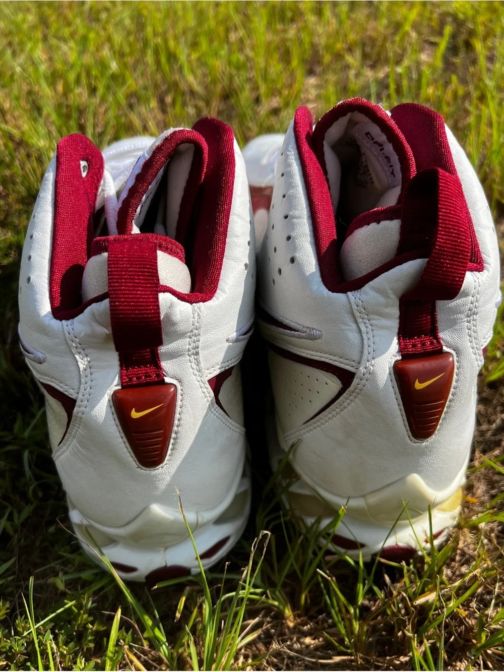 CLEAN Vintage Nike size 15 Mens Air Zoom Blade II 2 Turf Trainer Red shoes